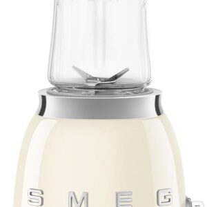 PBF00CRUK 50’s Style Retro PBF00 Compact Personal Blender/Smoothie Maker, Single Bottle - Cream - Image 1