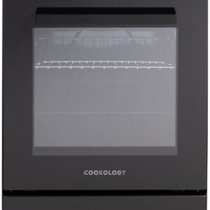 CFSPSC501BK 50cm 62L Capacity Single Cavity Freestanding Electric Cooker with 4 Zone Solid Plate Hob Cooktop - Image 1