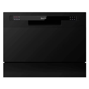 Table top dishwasher, 6 place settings and 6 programmes – Black – DH85 - Image 1
