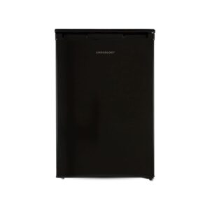 UCFR130 Undercounter Freestanding Fridge 130 Litre Capacity, Features an Adjustable Temperature Control and Legs and Reversible Door – In Black