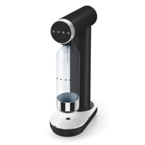 SKC01BLM Soda Maker, Non - Slip Feet, Space Saving Design, 800ml, Matte Black