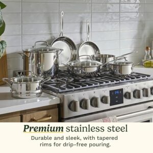 Cuisinart Chef’s Classic 11-Piece Stainless Steel Pots and Pans Set - Image 4