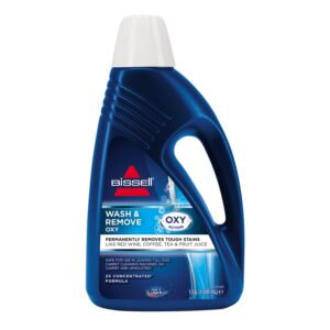 Wash & Remove Deep Clean + Oxy - For Upright Carpet Cleaners - Permanent Stain Removal - 1.5L