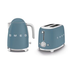 EEJB290 Breakfast Set, 1.7L, 300W Storm Blue Kettle and 2 Slice Storm Blue Toaster, KLF03SBMUK/TSF01SBMUK - Image 1