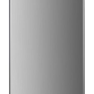UCIB80 Undercounter Freestanding Fridge 80 Litre Capacity, Features an Adjustable Temperature Control and Legs, Reversible Door and Ice Box – in Silver