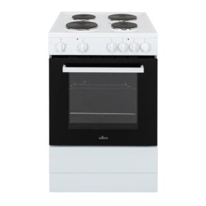 WSE60WH 68L Freestanding Single Cavity Cooker, 60cm Electric Cooker - White