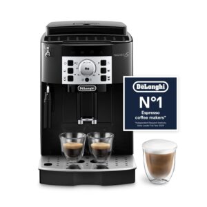 Magnifica S, Automatic Bean to Cup Coffee Machine, Espresso and Cappuccino Maker, ECAM22.110.B, Black - Image 1