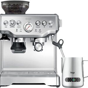 The Barista Express - Bean to Cup Coffee Machine with Grinder and Manual Milk Frother - 16 Grind Settings
