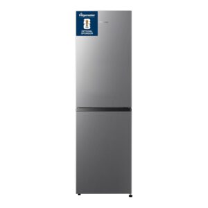MC55240ES 55cm Freestanding 252L 50/50 Fridge Freezer - LED Lighting - Silver - E Rated