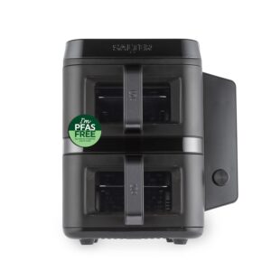 Salter VertiCook View Stackable Air Fryer - Vertical Double Drawer - Cook On 4 Levels - XL 9L Capacity