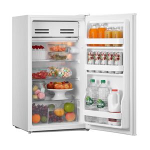 RCD93WH2(E) Under Counter Fridge - 93L Small Fridge with Cooler Box - Interior Light - Removable Glass Shelf - Image 1