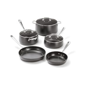 T-Fal Ultimate Hard Anodized Nonstick Pots and Pans Set 17 Piece